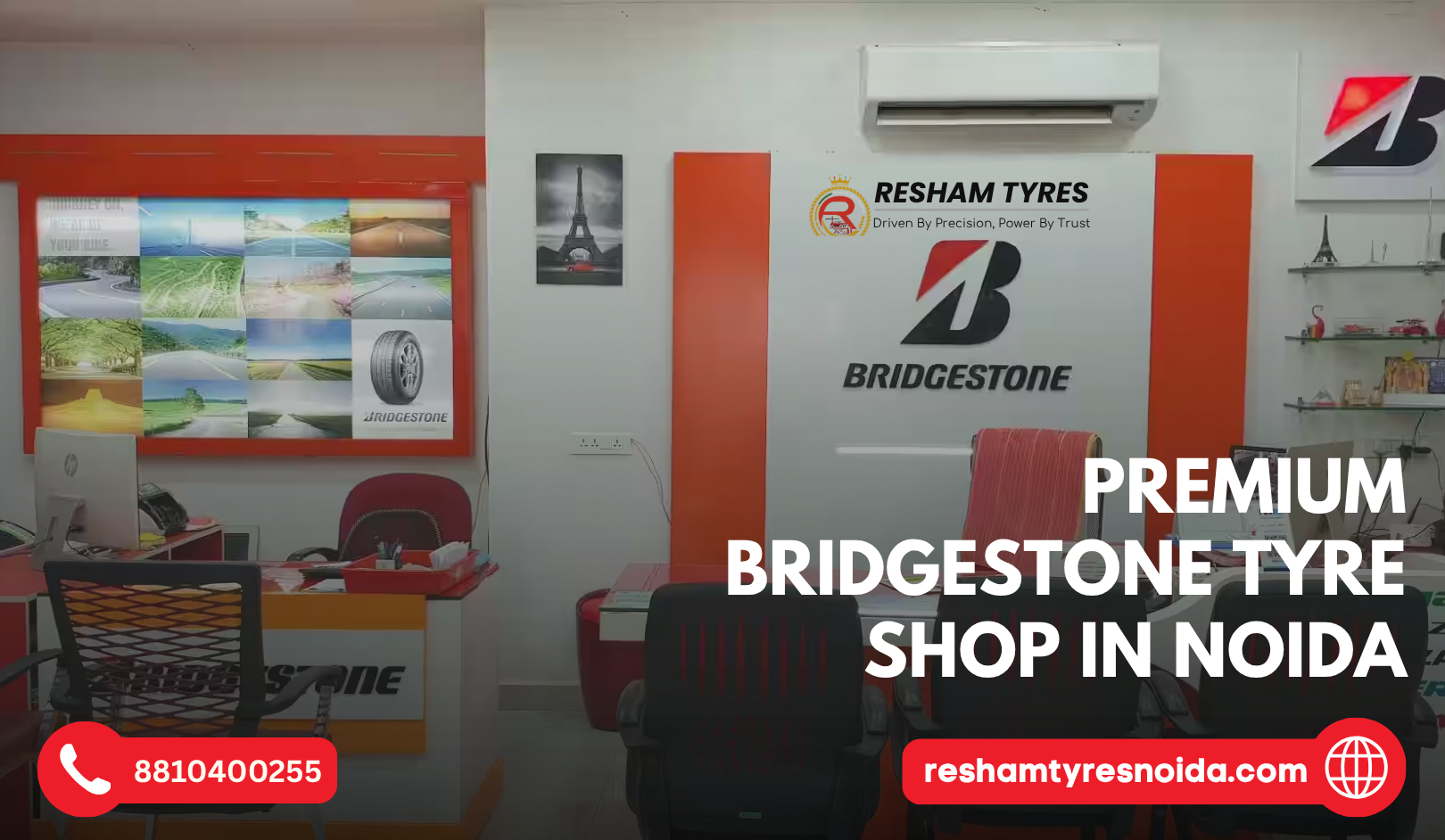 Premium Bridgestone Tyre Shop in Noida