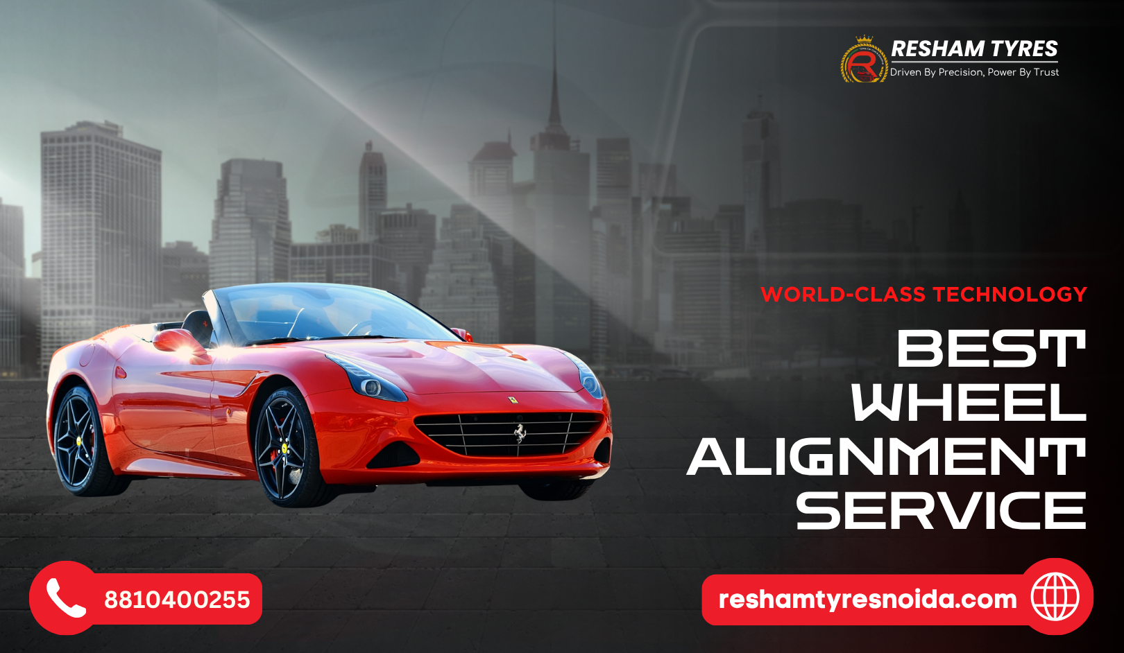World-Class Technology for the Best Wheel Alignment Service in Noida