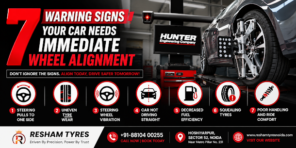 7 Warning Signs Your Car Needs Immediate Wheel Alignment